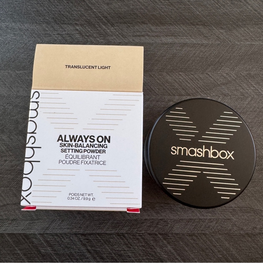 Smashbox Always on Loose Setting Powder Blurs Controls oil Translucent Light